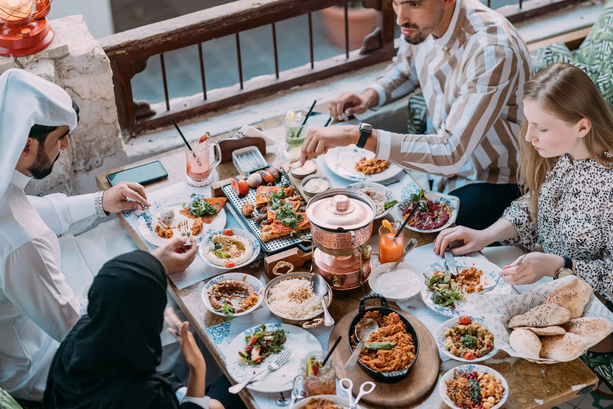 خوراک قطری ؛ غذاهای سنتی قطر تا نوآوری‌های دیجیتال