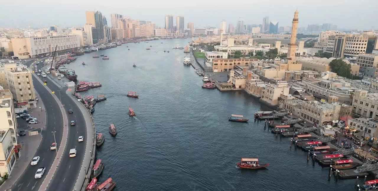 خور دبی و بازدید از محله خور در دبی از مکان‌های تاریخی امارات